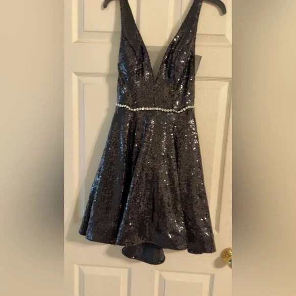 B Darlin | Dresses | B Darlin Black Sequin Dress | Poshmark